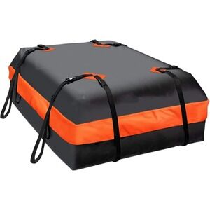 21 Cubic Feet Roof Top Cargo Luggage Carrier Bag for All Hard Top Car Vehicles